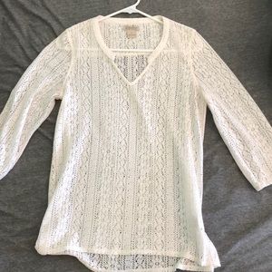 Lucky Brand Lace sweater